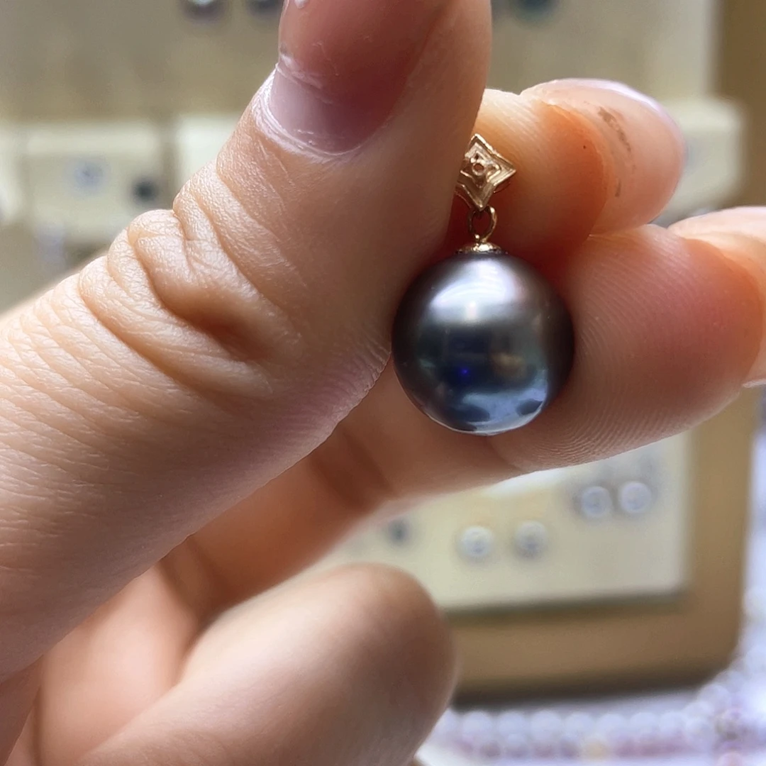 海水珍珠颈饰18K金镶嵌