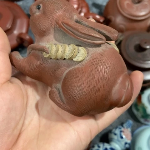 陶瓷摆件工艺品回*枪