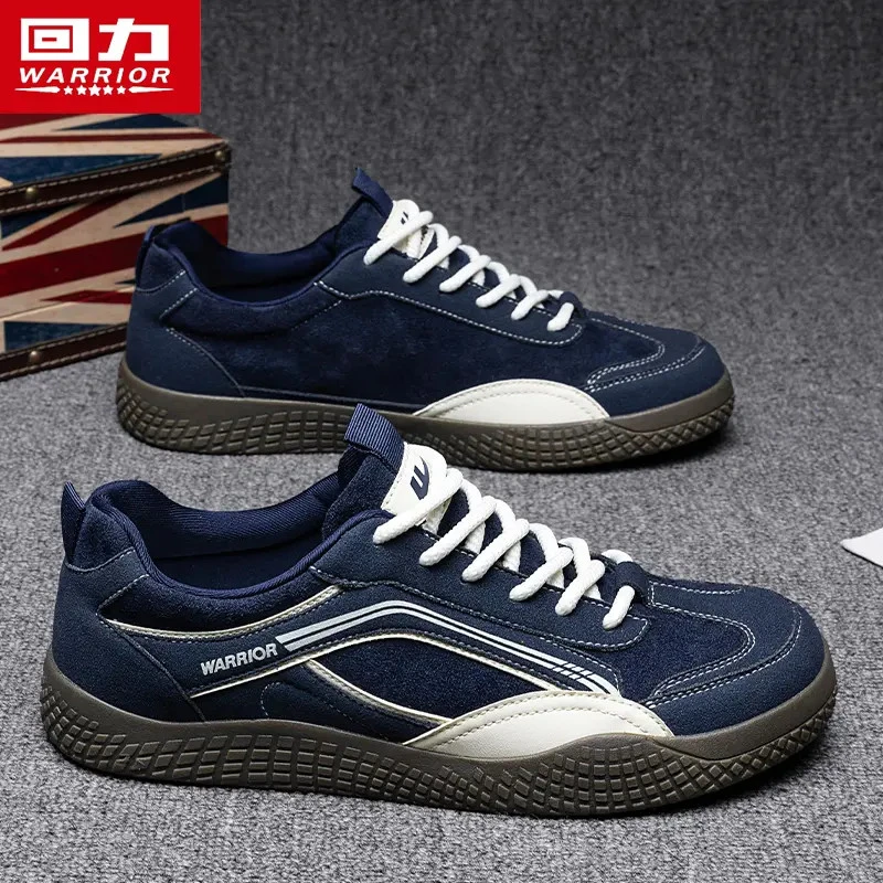 回力男鞋复古德训鞋冬季新款软底防滑休闲板鞋舒适透气男士帆布鞋