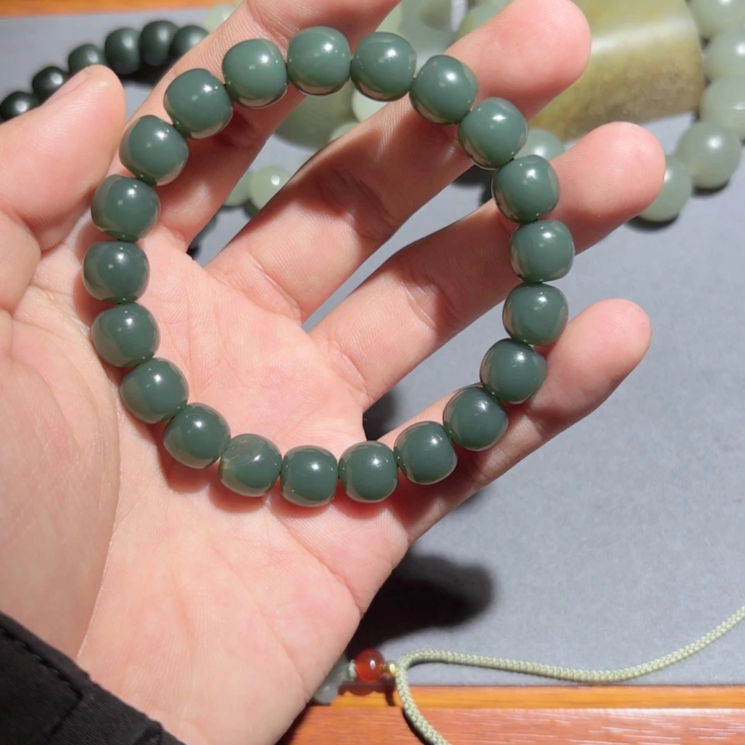 和田玉手链未镶嵌