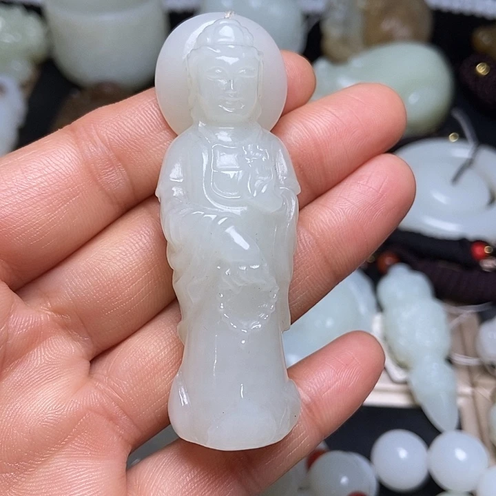 吊坠(不含链)未镶嵌和田玉