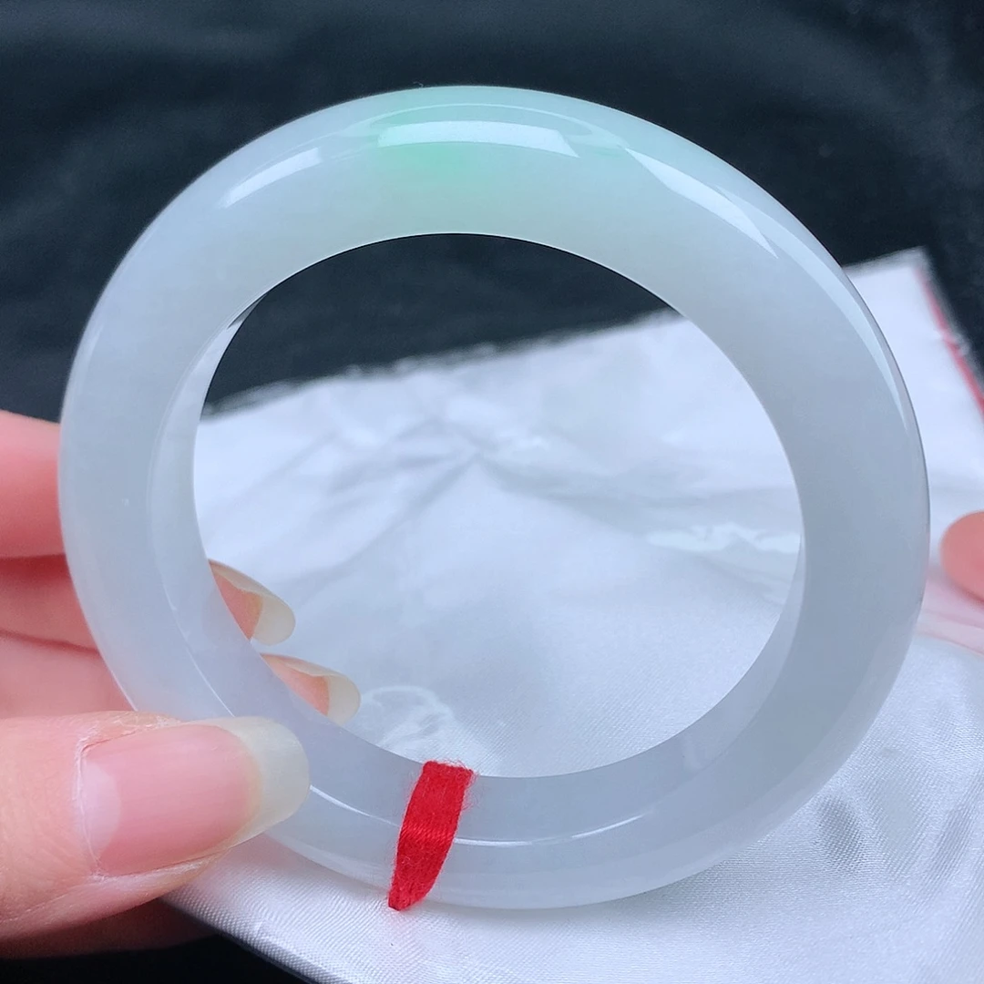 未镶嵌手镯翡翠天然翡翠手镯56圈