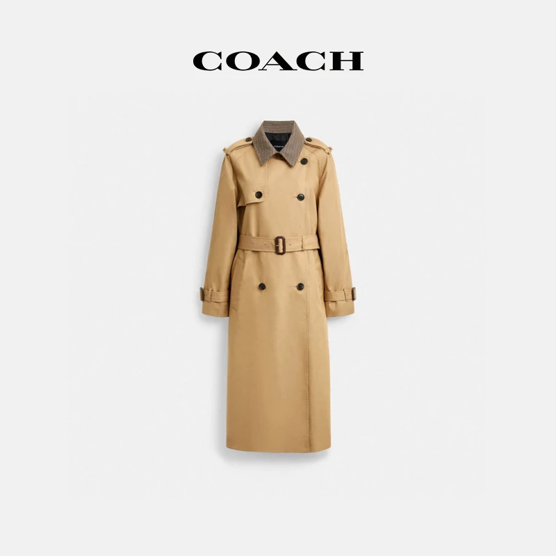 COACH/蔻驰 混合材质风衣