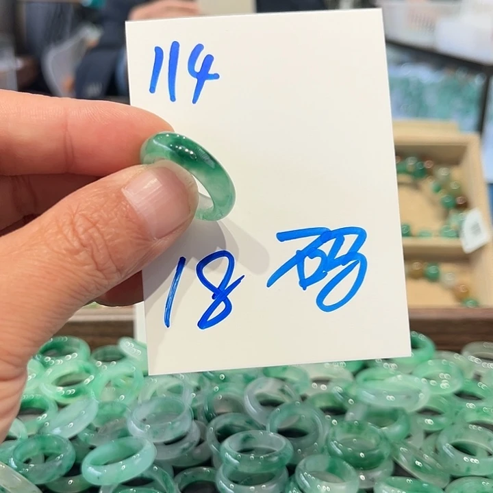 石英质玉未镶嵌戒圈