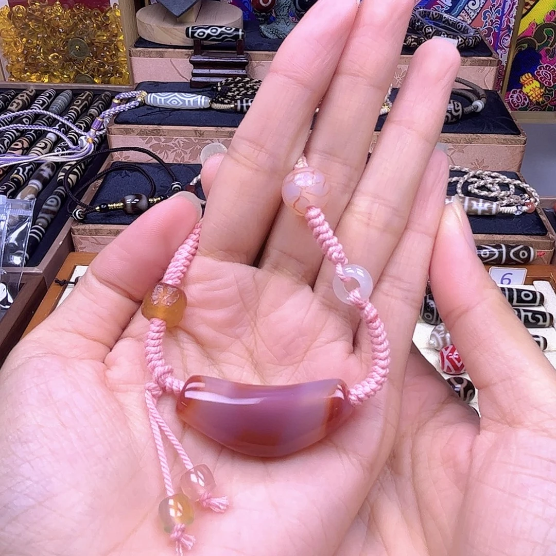 玛瑙/玉髓未镶嵌颈饰