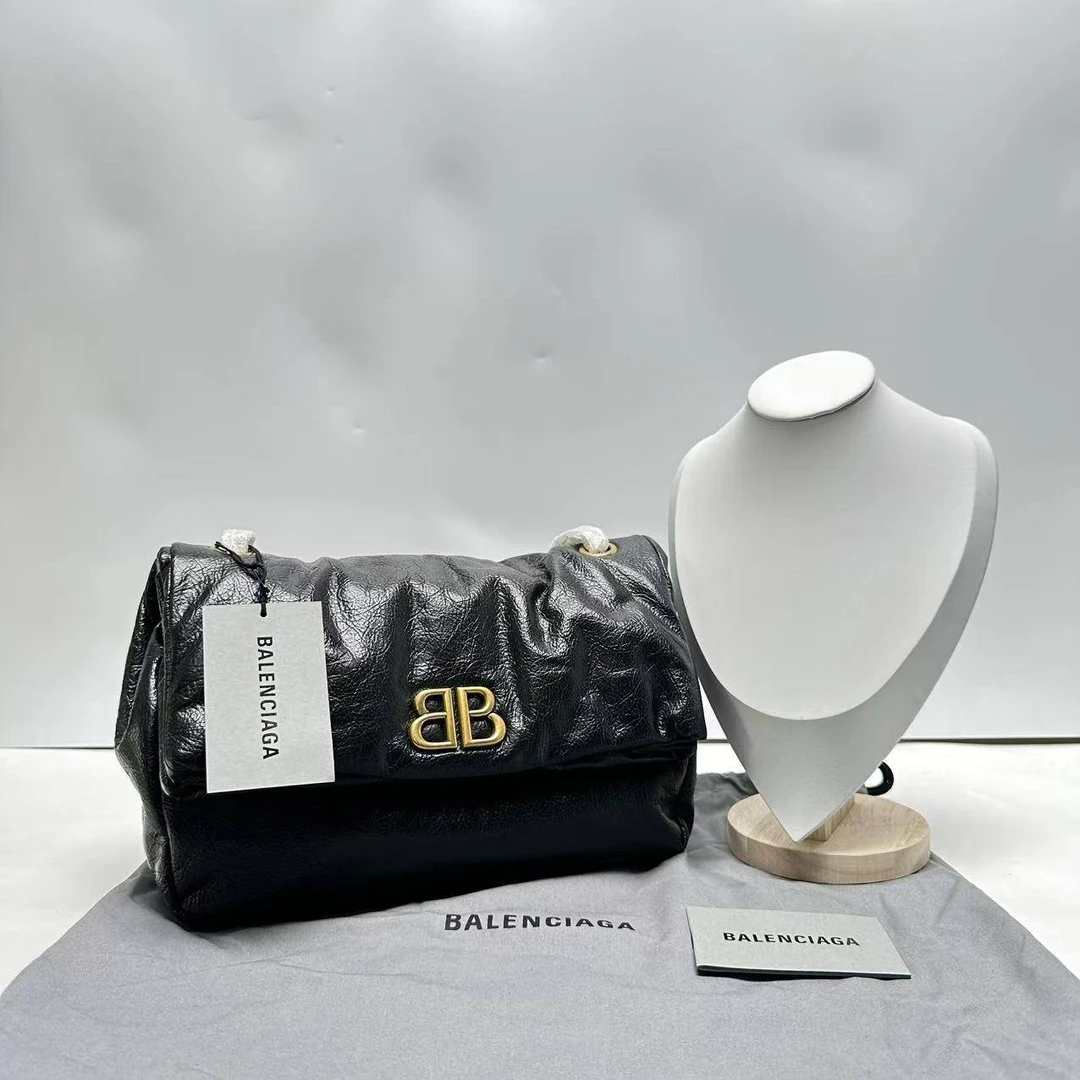 胖虎佳佳/巴黎世家/99新/公价0/箱包/斜挎包/31B2504050127