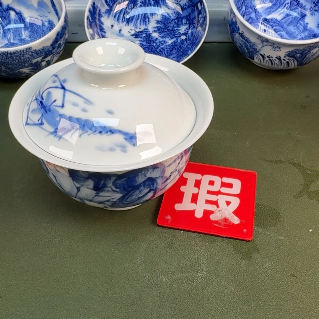 陶景德镇纯手绘茶具圆圆211