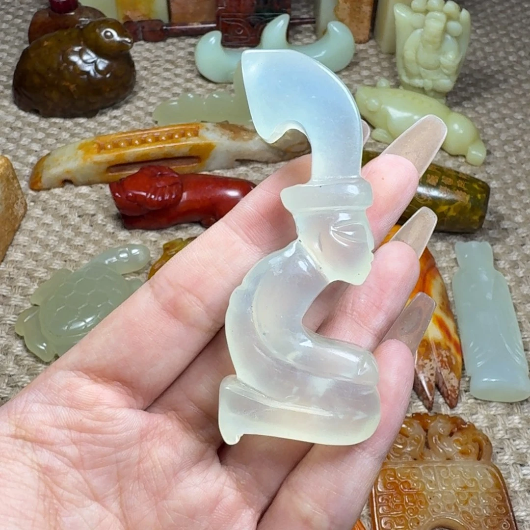 吊坠白玉菩提挂件