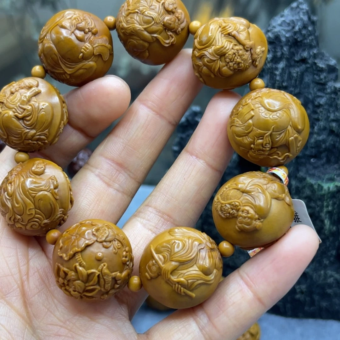 吊坠橄榄核八仙手串