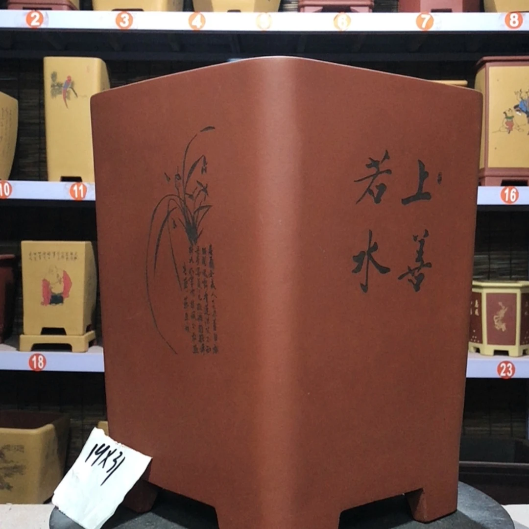 【闪购商品】紫砂花盆小*