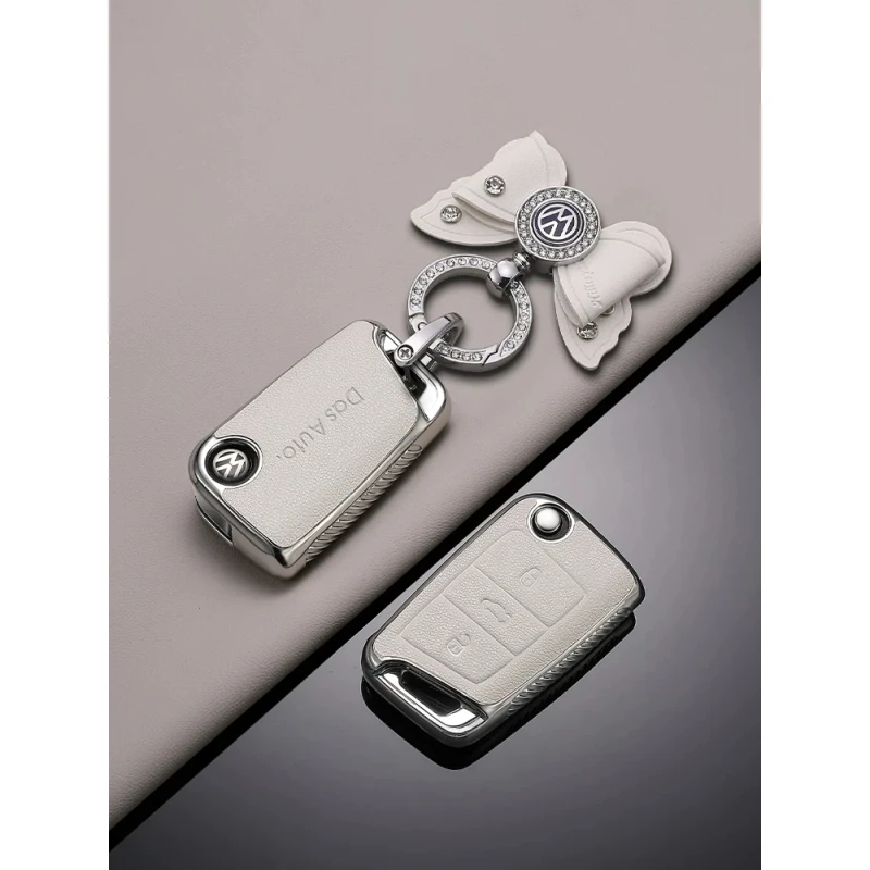 大众钥匙套迈腾帕萨特CC速腾polo宝来途岳探岳朗逸车途观L探歌扣