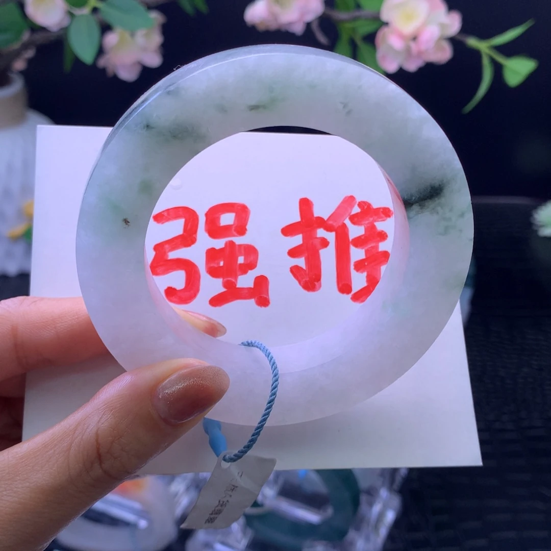 定制翡翠未镶嵌手镯55-68