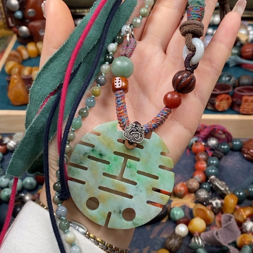 【闪购商品】翡翠颈饰未镶嵌项链