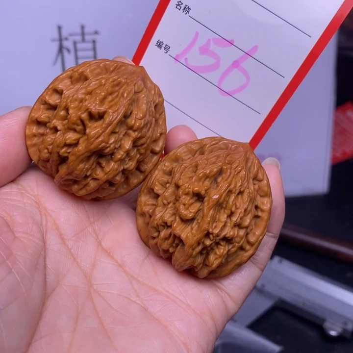 把件文玩核桃156，37虎头福利