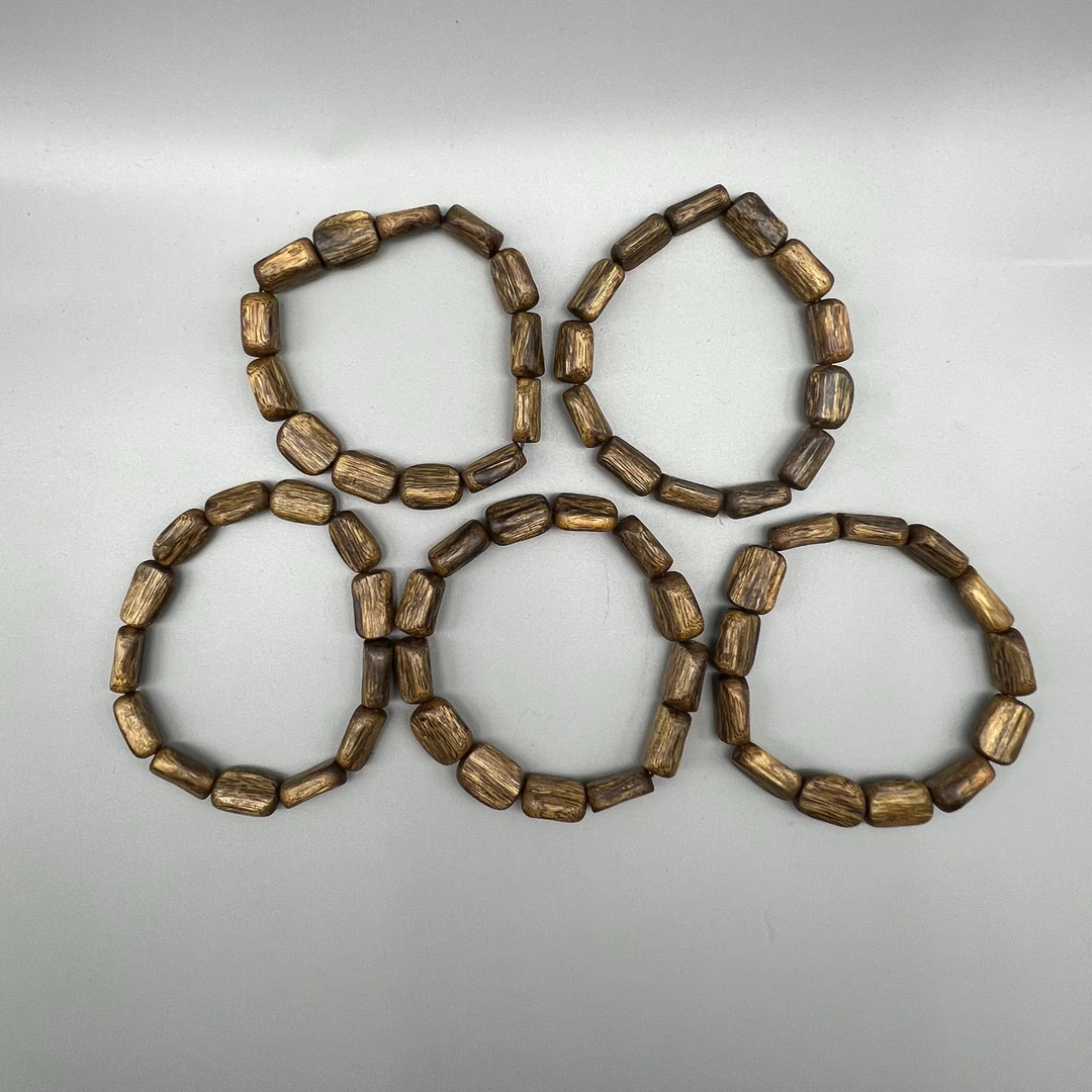 沉香【老蒙精选】BQV075 南海1号 红土奇楠  沉香手串多样性发一