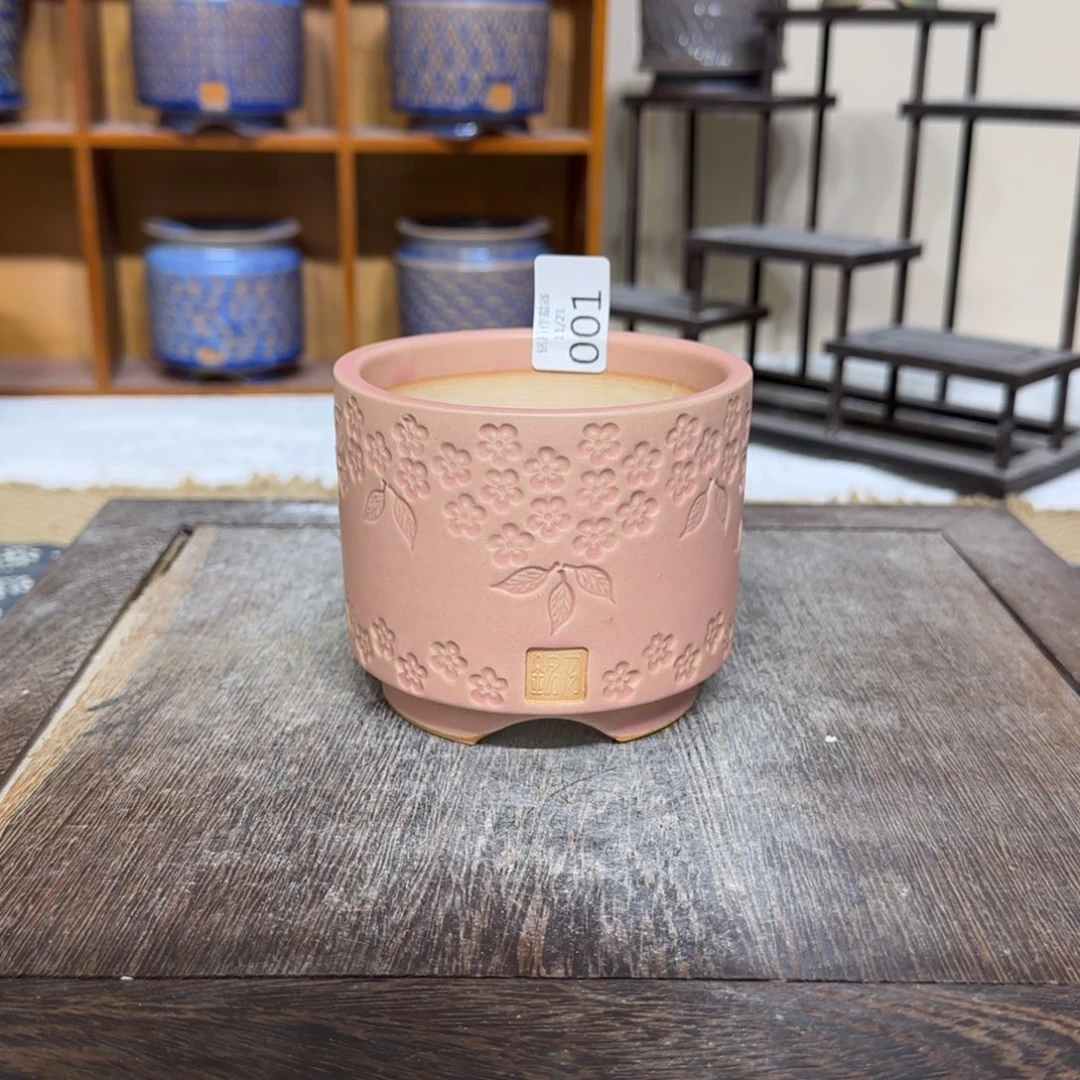 手工花盆 001 内口口径 8.7 cm
