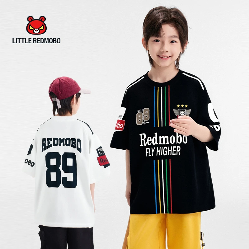 【魔霸眼睛】短袖T恤儿童夏季休闲百搭打底衫洋气宽松童装 XY-MB865