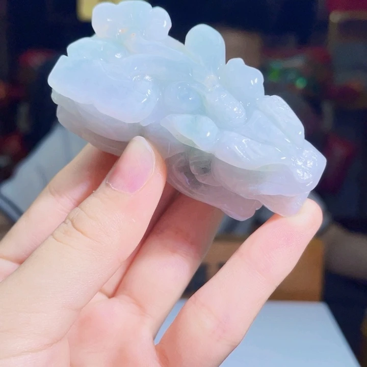 翡翠未镶嵌吊坠(不含链)A25