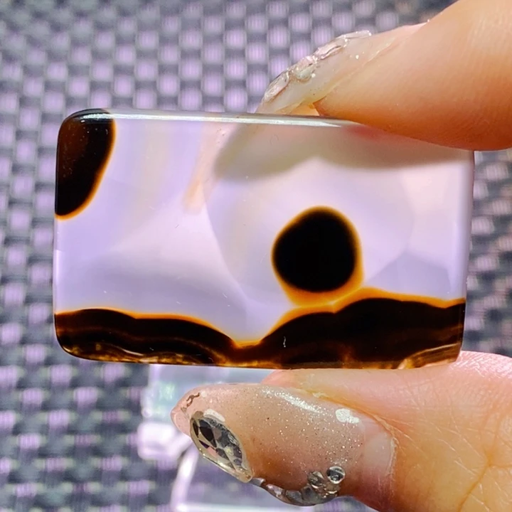 玛瑙/玉髓颈饰未镶嵌握*