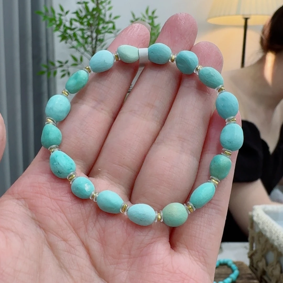 未镶嵌绿松石珠宝奇石