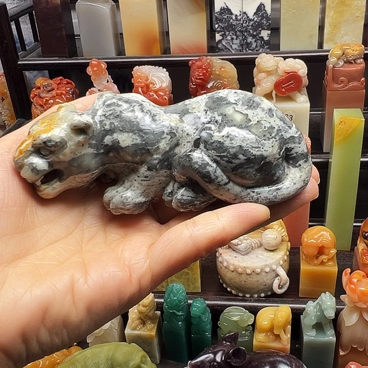 小***g印石寿山石寿山石手工雕刻