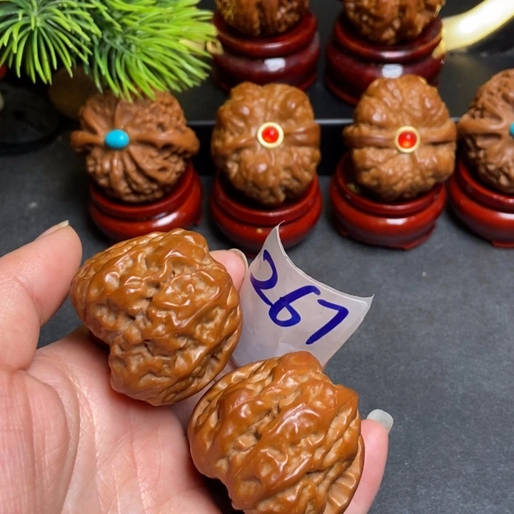 文玩核桃把件38蛤蟆267