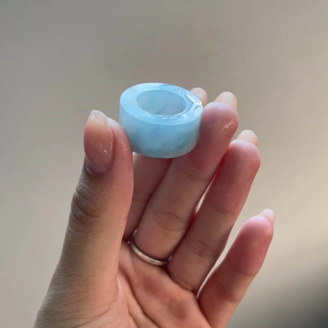 未镶嵌定制翡翠蓝