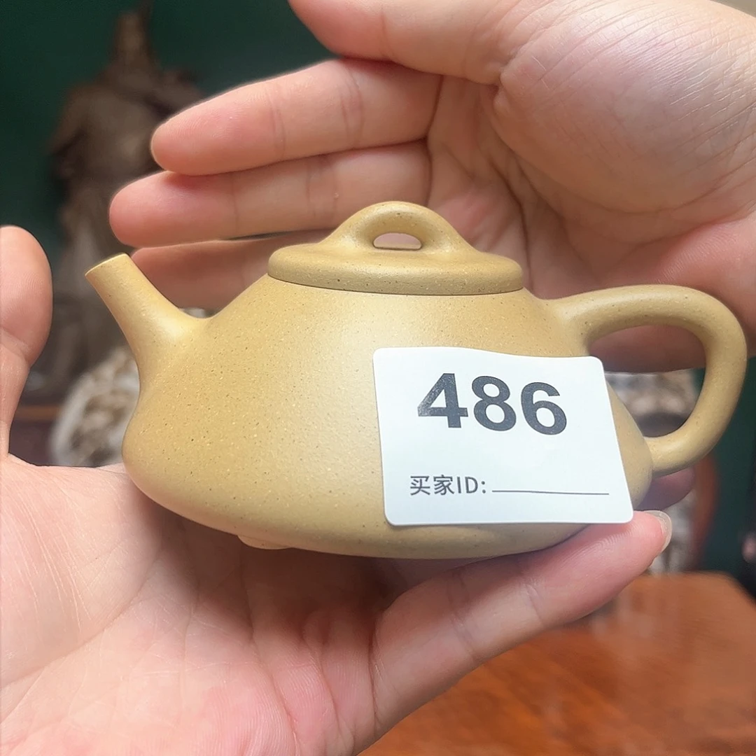 紫砂茶宠石瓢486