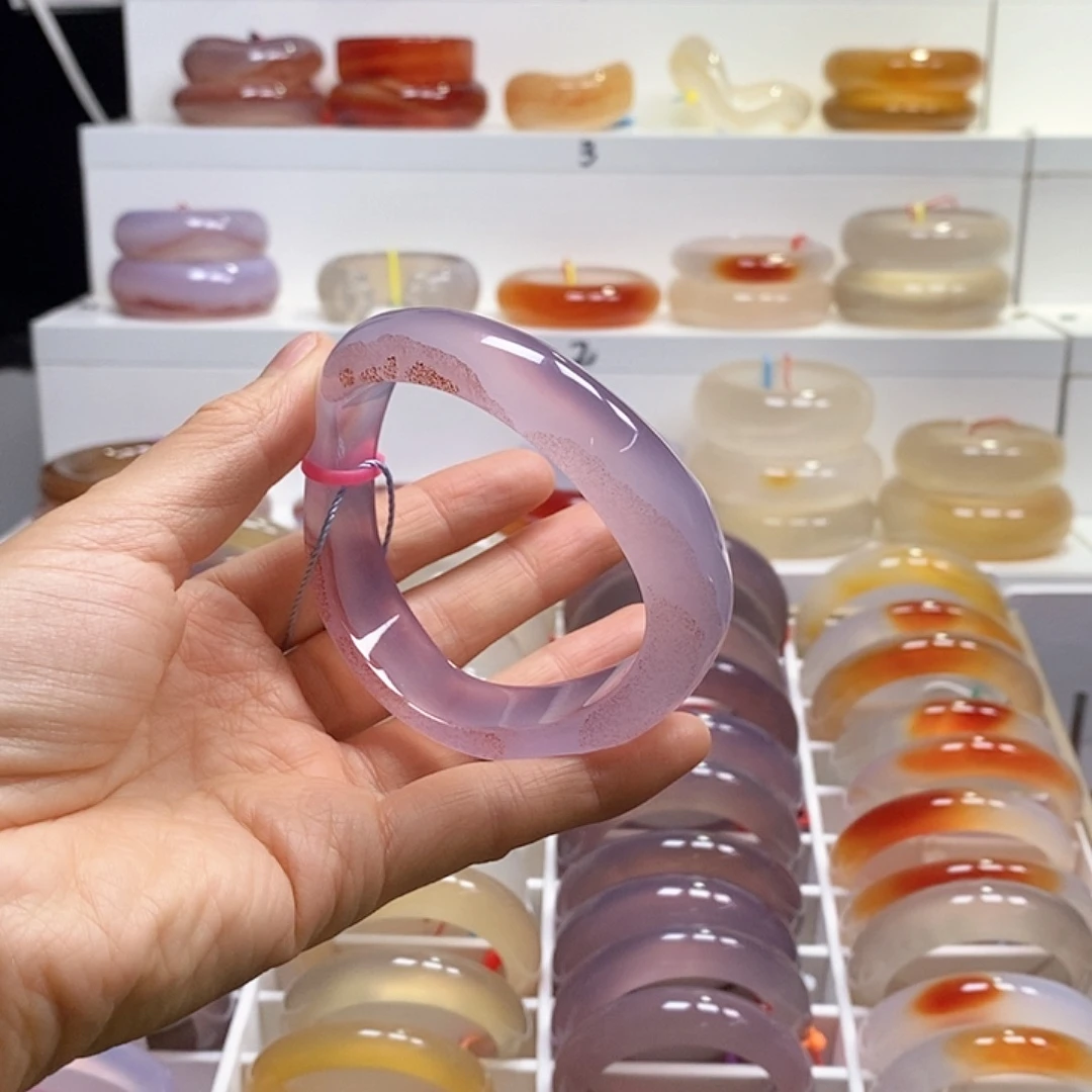 玛瑙/玉髓未镶嵌手镯