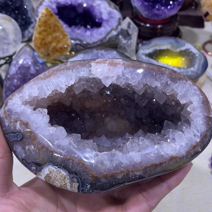 紫晶钱袋子未镶嵌