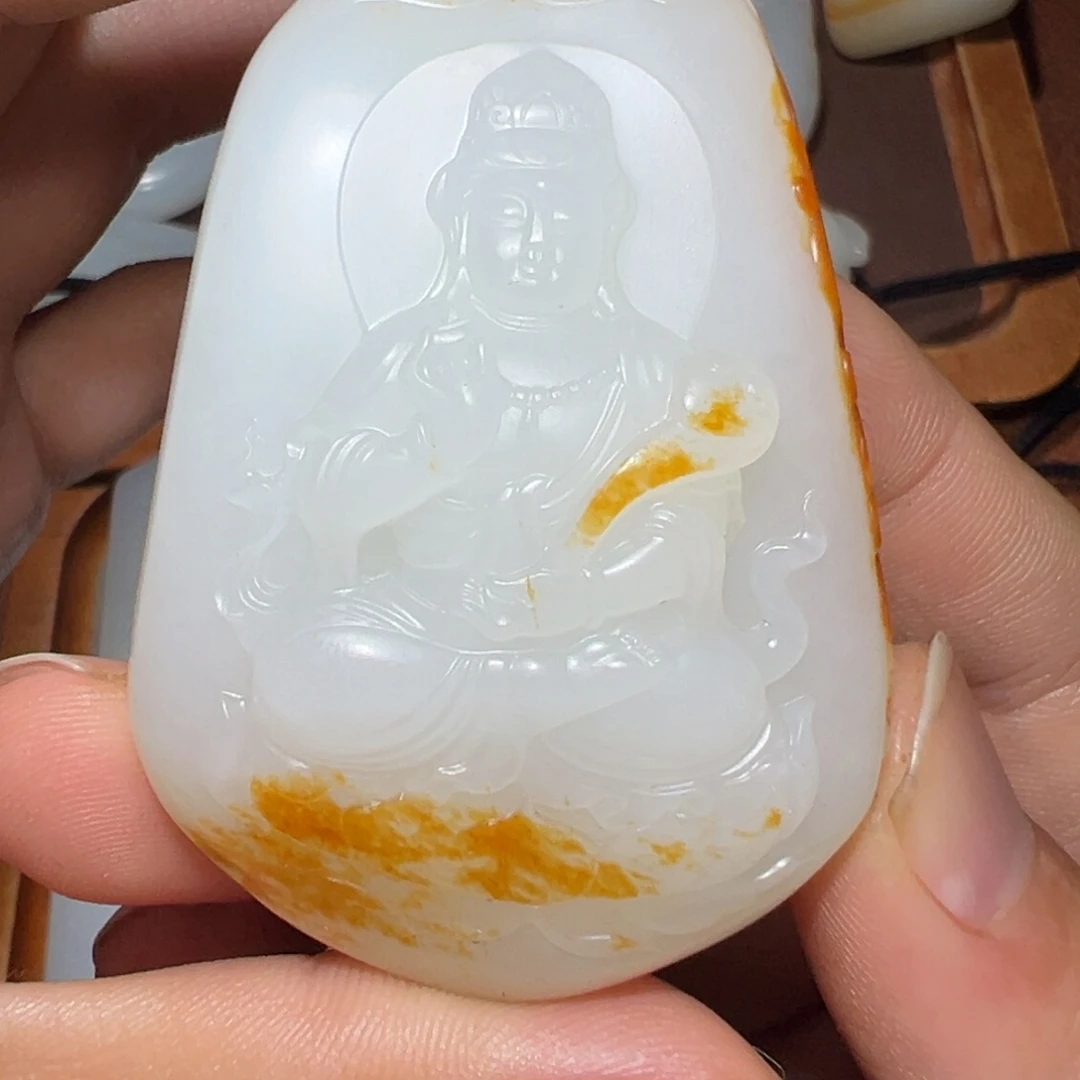 d***k和田玉未镶嵌挂件