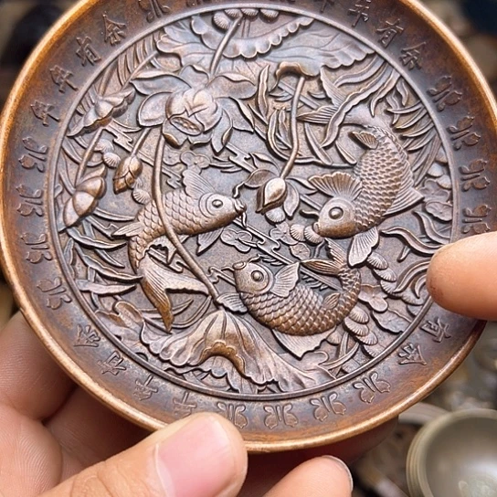 铜制文玩把玩物件