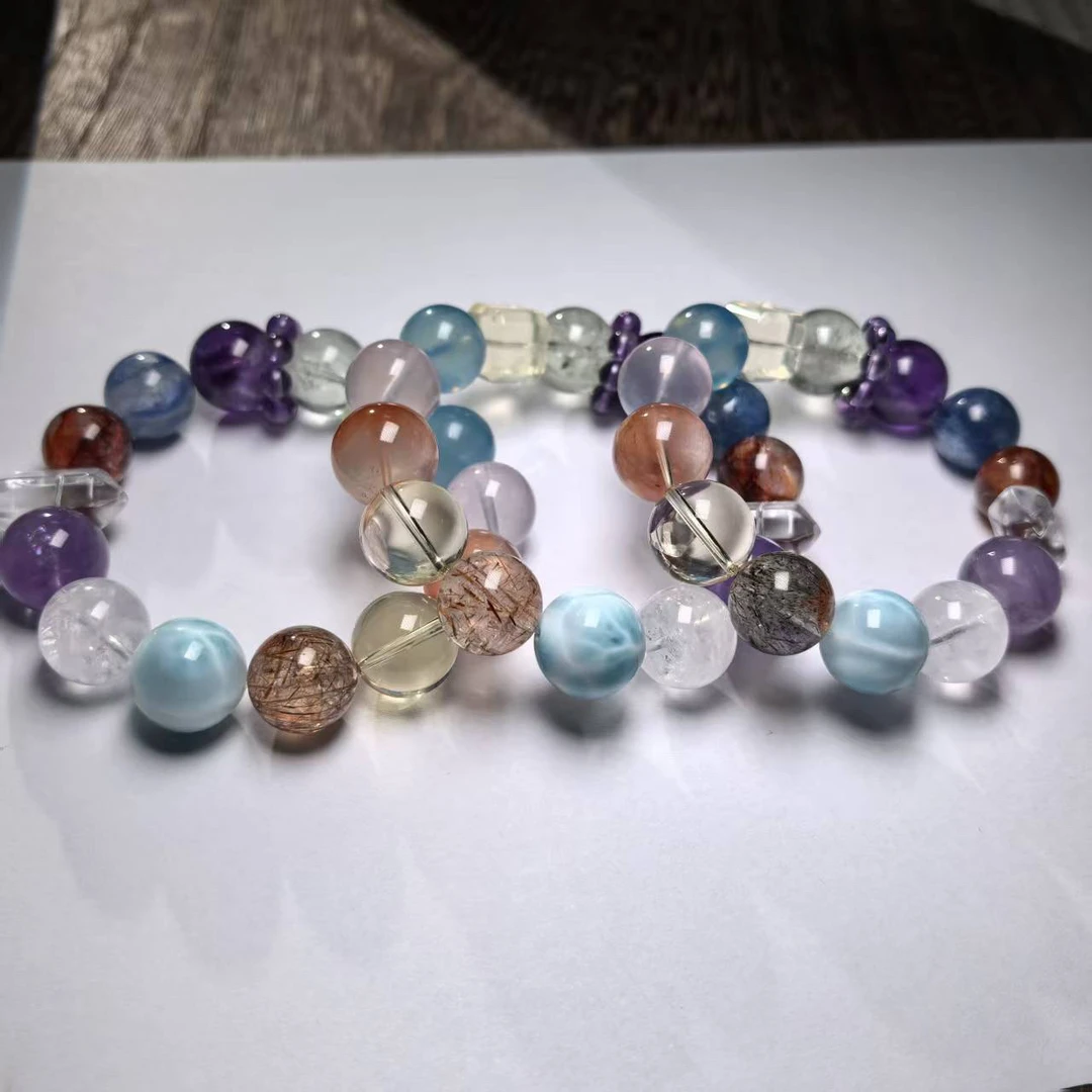 【书记甄选】原创水晶单圈手链 多样性发一件 约11-15mm 7255LL