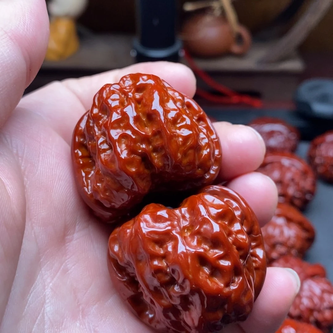 吊坠文玩核桃38蛤蟆头