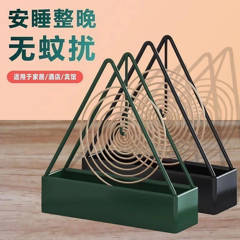 【拍五发六】家用立式蚊香架三角蚊香架铁艺蚊香棒蚊香炉盘香接灰