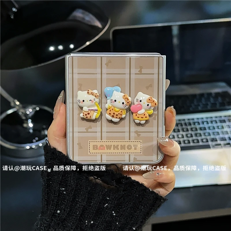 （华为novaflip系列）金属折叠玻璃壳适用华为novaflip手机壳防摔潮