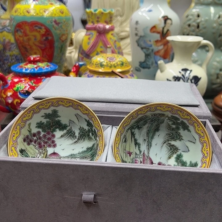 瓷片摆件摆件摆件比较