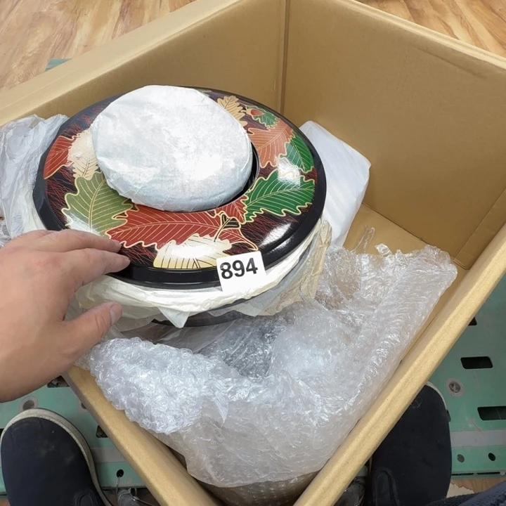 瓷片工艺品摆件瓷器摆件正能量