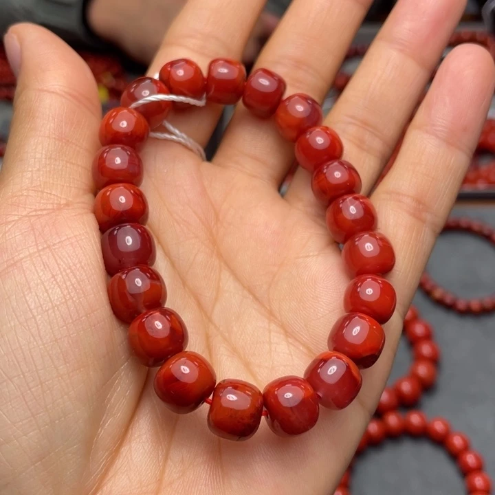 南红玛瑙手串10多样性发1未镶嵌