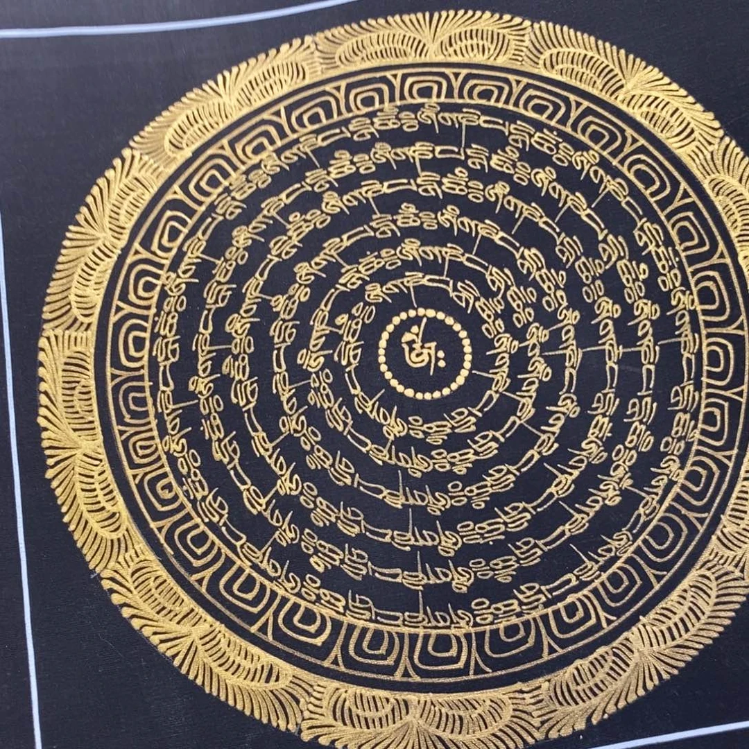 阿***波凤眼菩提吊坠唐卡运费