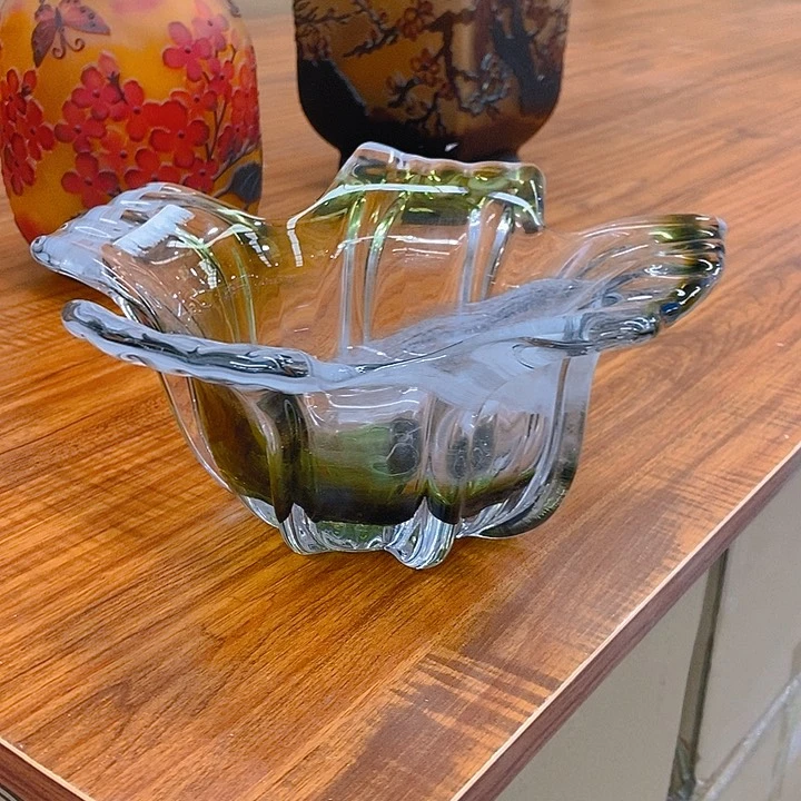 琉璃琉璃花瓶高高9宽23