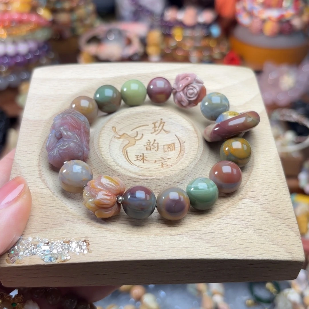 石英质玉未镶嵌珠宝半成品