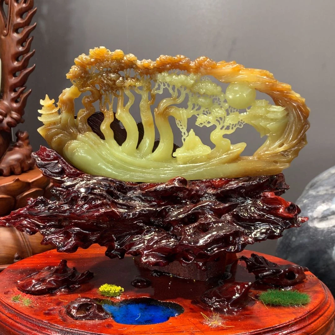 和田玉摆件未镶嵌