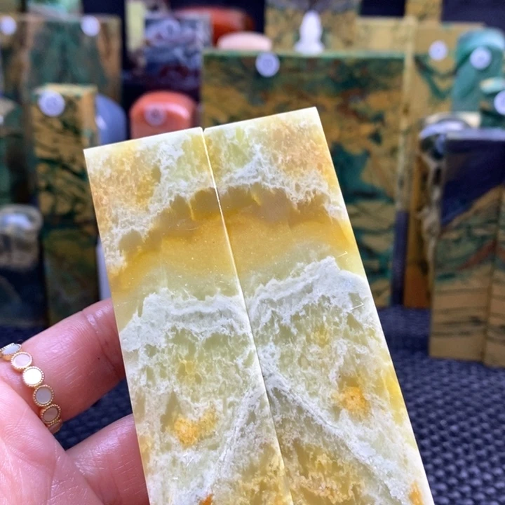 四川石苏**韵青田石印章石