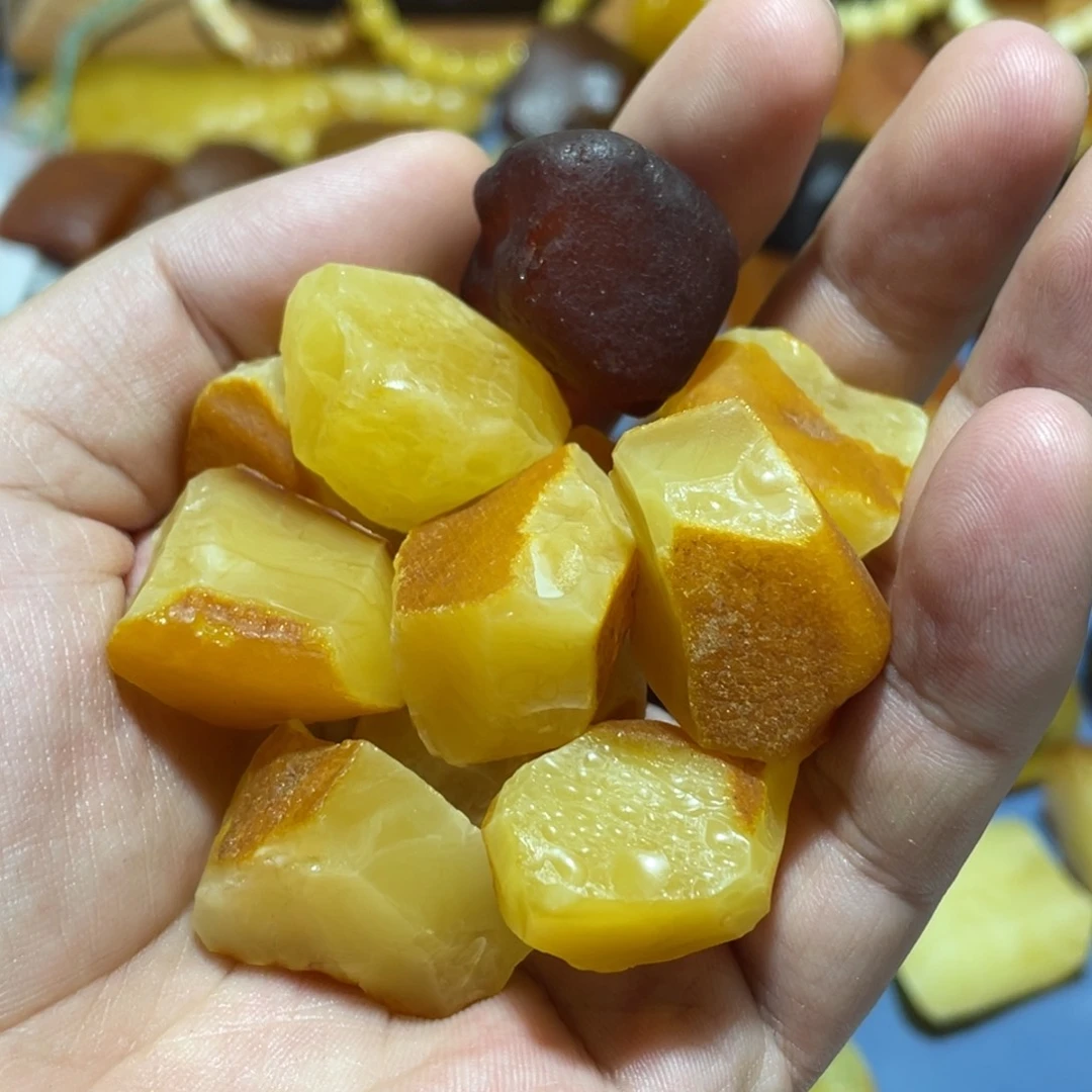 定制琥珀未镶嵌贝*波罗的海琥珀蜜蜡