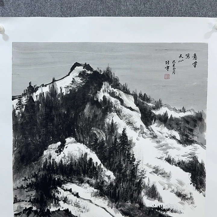 国画张宇老师亲笔手绘作品