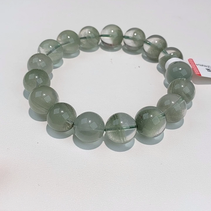 水晶手链未镶嵌绿幽灵聚宝盆
