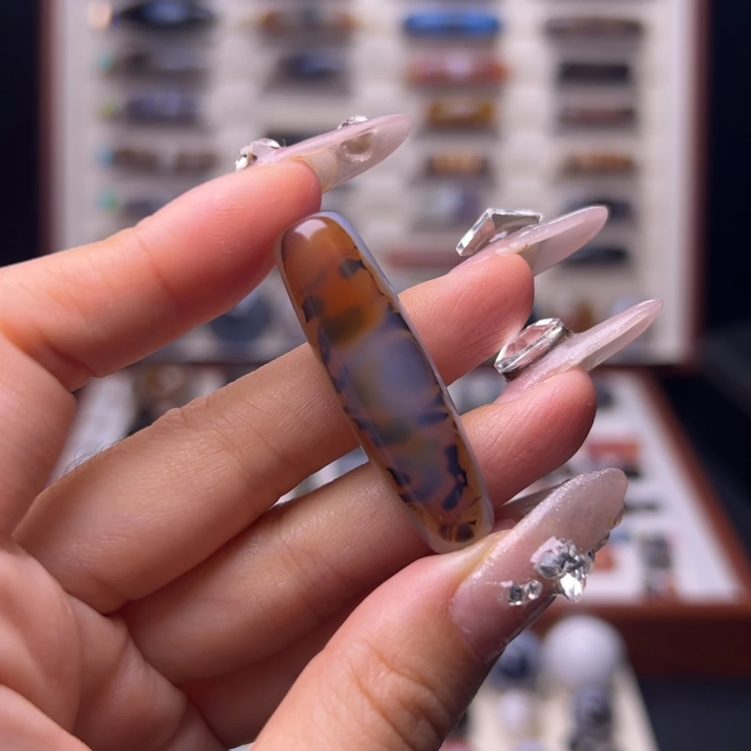 玛瑙/玉髓未镶嵌颈饰