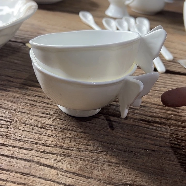 库存尾货蝴蝶杯一对