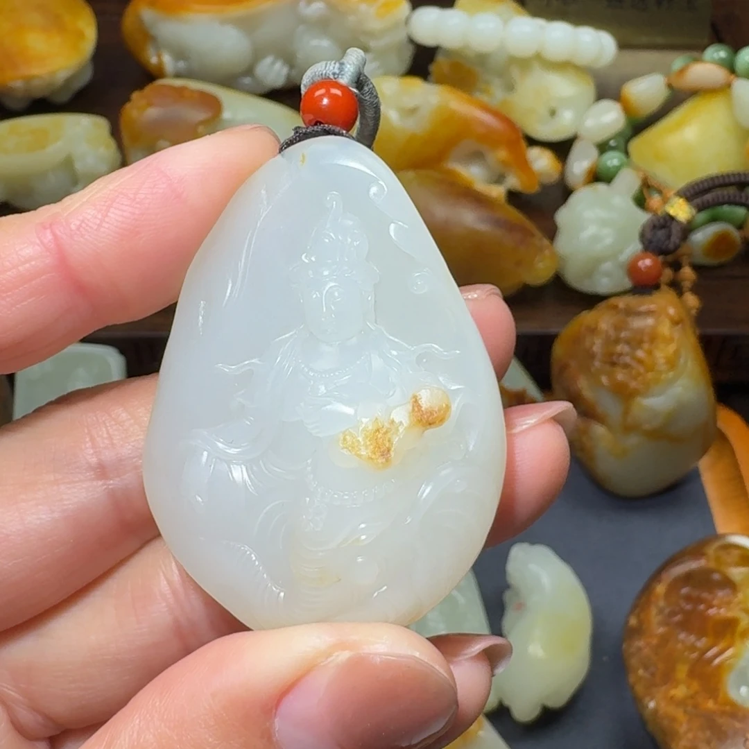 和田玉（糖玉）未镶嵌挂件